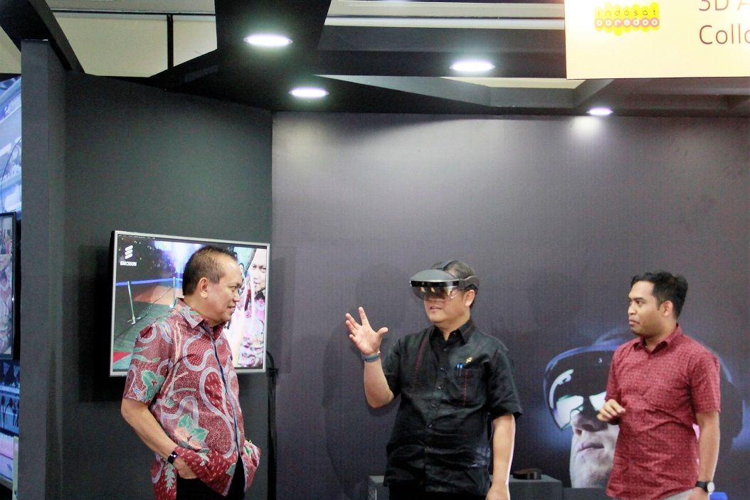 Indosat Uji Coba 5G Dengan Demo Augmented Reality